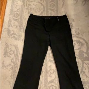 Cassidy fit bootcut black dress pants